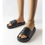 Gemre Black quilted slides Dorene | shoptok.hr