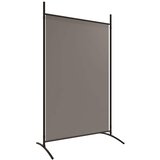 Sobna pregrada s 5 panela antracit 433x180 cm od tkanine | shoptok.hr