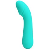 Pretty Love Cetus Super Soft Silicone G-Spot Vibrator Aqua Green | Shoptok.si
