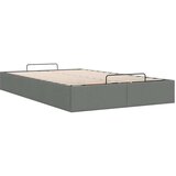 vidaXL Okvir kreveta bez madraca tamnosivi 120 x 200 cm od tkanine | shoptok.hr