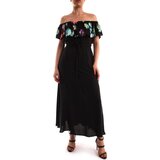 Desigual Dolge obleke 23SWVW55 Črna Cene