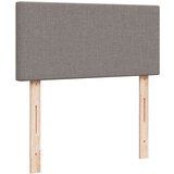 vidaXL Box spring postelja z vzmetnico taupe 100x200 cm blago, (21309296) | Shoptok.si