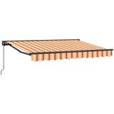  Ručno sklopiva tenda Žuta, narančasta i bijela 3,5 x 2 m | shoptok.hr