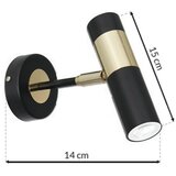  LED zidno spot svetlo DALLAS 1xGU10/3W/230V | Eponuda.com