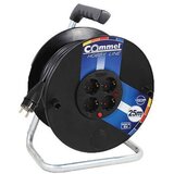 Commel kablovska motalica sa 25m kabla na plastičnom bubnju 280mm H05VV-F 3G2,5 C0959