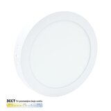 Mitea Lighting nadgradni okrugli led panel beli 24W 3000~6500K M24NO-CCT | Eponuda.com
