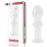 Lovetoy 4.5inch Glass Romance Clear LVTOY00588 cene