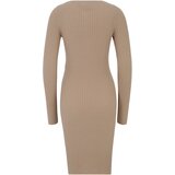 Pieces Tall Pletena obleka 'SAFILA' temno siva | Shoptok.si