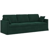 vidaXL Sofa Tamnozelena 228 x 78 x 80 cm Baršun - Tamnozelena 210 cm Cijene