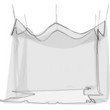  Mreža protiv komaraca za vanjsku upotrebu 220 mreža crna 300x300x250 cm | Eponuda.ba