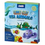 Junior Funny clay, masa za oblikovanje sa kalupima, miks, Sea animals | ePonuda.com