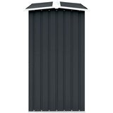  Vrtna ostava za drva od pocinčanog čelika 330x92x153 cm antracit | Eponuda.ba