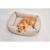 MiaCara Bež krevet za pse od boucle tkanine 71x91 cm Senso Greige M – | shoptok.hr