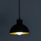  Luster na kablu VESPER 1xE27/15W/230 prečnik 18 cm crna/zlatna | Eponuda.com