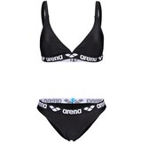 Arena Ženski kupaći Elastic Solid Bikini Trian, Crni cene