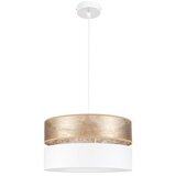  Luster na sajli LIMA 1xE27/60W/230V bela/zlatna | Eponuda.com