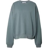 WEEKDAY Sweater majica 'Paula' bazalt siva