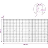  Gabion s žicom debljine 5 mm i mrežom 10x10 cm 300x20x150 cm - 20 cm 150 cm 300 cm | shoptok.hr