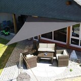 Modern Home suncobran trokutasto jedro - sivo - 5x5x5m | shoptok.hr