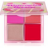 Revolution Watermelon Dreams Blush & Highlighter Quad paleta osvetljevalcev in rdečil 4x2.8 g Cene