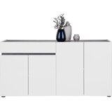 Voleo komoda, antracit, bela | Shoptok.si