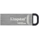 Kingston 128GB usb flash drive, usb 3.2 Gen.1, datatraveler kyson, read up to 200MB/s, write up to 60MB/s cene
