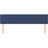  Uzglavlja plava 180x5x78/88 cm od tkanine | shoptok.hr