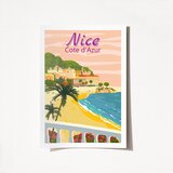 Lessentiel Maison poster Nice Cote D'Azur-1997, 50x70cm | ePonuda.com