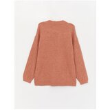 LC Waikiki Crew Neck Self-Patterned Long Sleeve Women's Knitwear Sweater | shoptok.hr