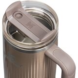 Stanley Quencher H2.O FlowState™ Fluted Tumbler tumbler od nehrđajućeg čelika sa slamkom srednji Pale Gold Shine 890 ml | shoptok.hr