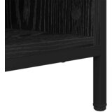  Ormar za cipele s policom Crni hrast 131 x 35 x 50 cm | shoptok.hr