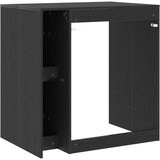  Ormar za perilicu rublja s pohranom Crni hrast 87 x 60 x 89 cm | Eponuda.ba