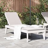  Ležalnik bel 186x60x29 cm PP | Shoptok.si