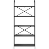  Polica Crni hrast 80 x 30 x 183 cm Konstruirano drvo | Eponuda.com
