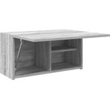  Kupaonski zidni ormarić sivi Sonoma 60x25x30 cm izrađeno drvo | shoptok.hr