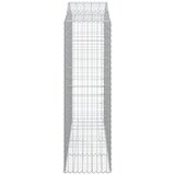  Lučne gabionske košare 13kom 200x50x160/180cm pocinčano željezo | shoptok.hr