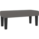  S oprugama i madracem sivi 80 x 200 cm od umjetne kože | shoptok.hr