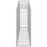  Lučne gabionske košare 6 kom 200x30x80/100 cm pocinčano željezo | shoptok.hr