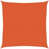  Jedro za zaštitu od sunca 160 g/m² Kvadratno narančasto 7x7 m HDPE | Shoptok.si