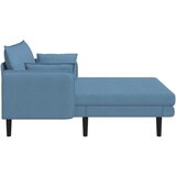  Preveliki šezlong Plava Baršunasta tkanina - Plava 101 cm | shoptok.hr