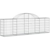 Lučne gabionske košare 25 kom 200x30x60/80 cm pocinčano željezo | Eponuda.com
