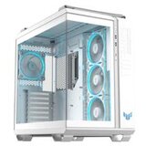 Asus Kucište TUF GAMING GT502 HORIZON TG Mid Tower/ATX/Micro-ATX/Mini-ITX/kaljeno staklo/ARGB/bela | Eponuda.com