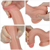 Lovetoy Nature Cock - dvoplastni realistični dildo - 18 cm (naravna barva) | Shoptok.si