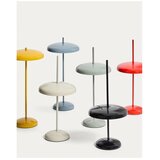 Kave Home Plava LED stolna lampa s mogućnosti zatamnjivanja s metalnim sjenilom (visina 35 cm) Porte – | shoptok.hr