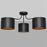  Plafonski luster ALBA 3xE27/15W/230V crna/zlatna | Eponuda.com