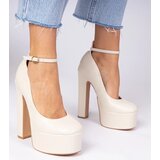 D/CEO marka niezdefiniowana Beige high heel pumps Felida | ePonuda.com