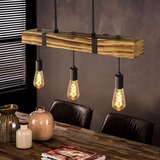 Nettlife viseča svetilka jedilnica jedilna miza les vintage E27 viseča 61 CM Industrijska, (22122991) | Shoptok.si