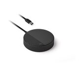 Lexon OSLO ENERGY+ Brezžični Polnilec 10W QI + 5W Bluetooth Zvočnik ČRNA Slike