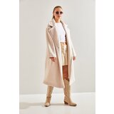 Bianco Lucci Women's Long Boucle Cachet Coat 8087 | Shoptok.si