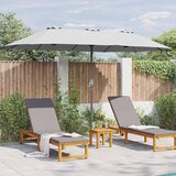  Vrtni suncobran Pijesak 370 x 197 x 239 cm Poliester i aluminij | Eponuda.ba